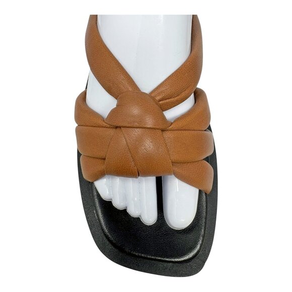 Shoe The Bear Copenhagen Krista Butterscotch Leather Slingback Sandals - Picture 7 of 12